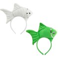 thumbnail image 1 of 2 piezas de pez dorado, vida marina, animal marino, disfraz, diadema, accesorios para Halloween, disfraz de pez, diadema de pez, 1 of 6
