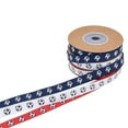 thumbnail image 3 of Football Pattern Ribbon for Soccer Gift and Birthday Gift Wrapping Football Game Decorations, 3 of 6