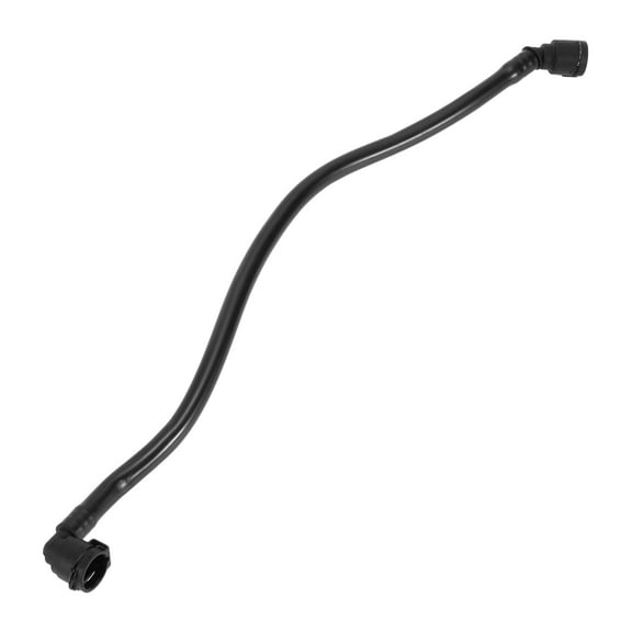 Unique Bargains Radiator Hose No.17128651298 Engine Coolant Overflow Hose for BMW X3 2011-2017 for BMW X4 2015-2018 Plastic Black Good Sealing