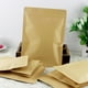 thumbnail image 5 of Bolsa de papel Kraft de 100 piezas Bolsa de almacenamiento de alimentos autosellante Bolsa de paquete práctico Bolsa sellada segura, 5 of 6