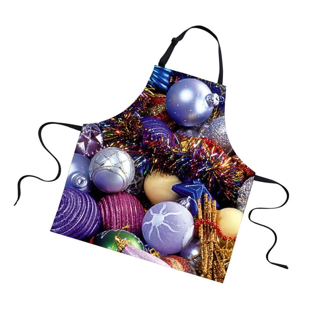 1 Unid Navidad Delantal De Cocina Chef Cocina Catering Delantal Camarero Globo