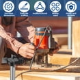 thumbnail image 2 of CNKOO 1/2inch Shank CNC Spoilboard Surfacing Router Bit Carbide Woodworking Slab Flattening Router Bit 2inch Cutting Diameter for Wood Plywood, 2 of 7