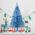 thumbnail image 2 of Maylaviu 4ft Blue Halloween & Christmas Tree w/122 Branch Tips, Includes Separate String Lights (Not Pre-Lit), 2 of 7