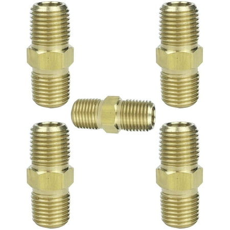 Brass Pipe Fitting Assortment Kit,3/8