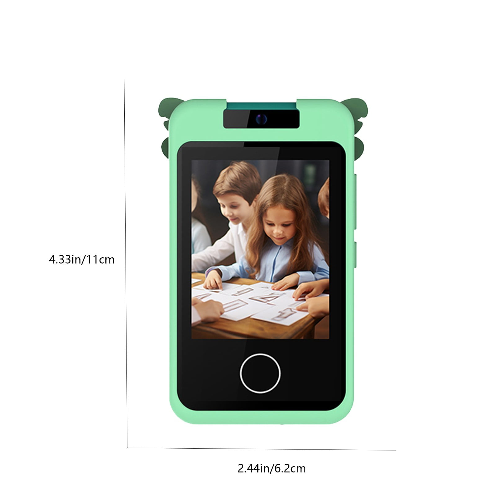 Kids Smart Phone - Phones for Kids with Soft Silicone Cover 32GB SD Card - 2.8" Touchscreen Kids Cell Phone with Camera Puzzle Games MP3 for 3-8 Year Old Girls Gifts Pink