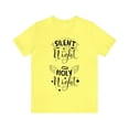 thumbnail image 2 of Silent Night Holly Night Unisex Christmas Classic Jersey Short Sleeve Tee, 2 of 10