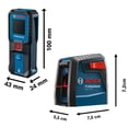 thumbnail image 4 of Nivel Láser Bosch GLL 2-12 con soporte + Medidor GLM 25-30 azul Estandar, 4 of 4