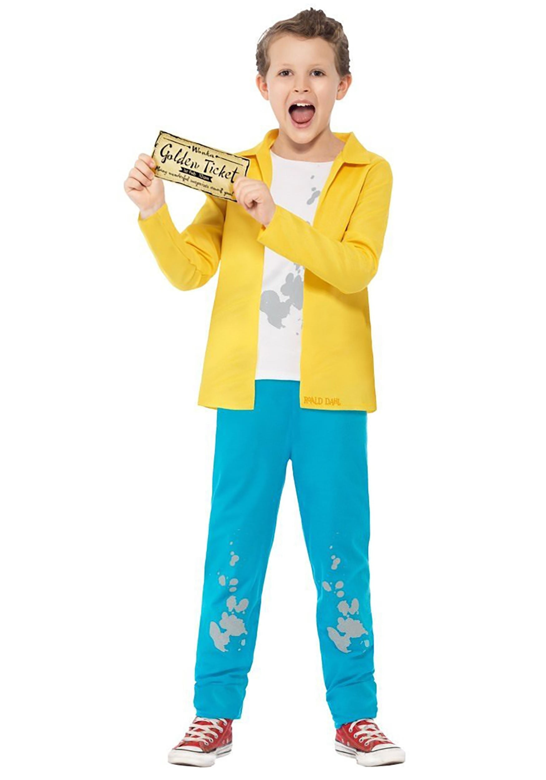 Willy Wonka Charlie Bucket Costume for Kids Walmart Canada