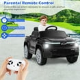 thumbnail image 3 of Licensed Chevrolet Silverado Ride on Car for Kids by OLAKIDS, 12V Battery Powered Electric Vehicle with Shock Absorption, Remote Control, Headlight, Bluetooth, Power Display, USB, Aged 3-8, 3 of 9