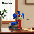 thumbnail image 6 of Worm Monster Building Block Toys Set Fantasy Film Figure Set Compatible with Lego, Creative Horror Toys for Film Fans Kids, 6 of 7