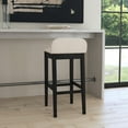 thumbnail image 2 of Hillsdale Furniture Maydena Wood Bar Height Stool, Black, 2 of 14