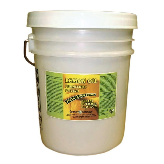 Lemon Oil Furniture Polish / Lemon oils, waxes, moisturizers / 5 Gallon Pail