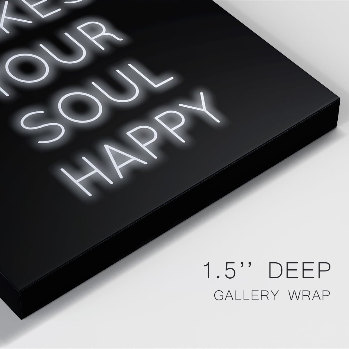 Soul Happy Premium Gallery Wrapped Canvas - Ready to Hang