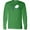 Kelly Green, variant on Inktastic Tennis Sports Racquet Long Sleeve T-Shirt