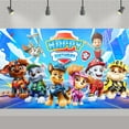 thumbnail image 1 of PAW Patrol Birthday Party Backdrop | Photo Banner | Birthday Theme Decoration (Color-16,W:59" L:83"), 1 of 4