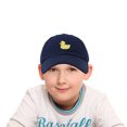 thumbnail image 2 of DALIX Cute Ducky Hat Youth Baseball Cap for Kids Girls and Boys in Navy Blue, 2 of 7