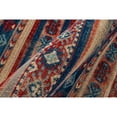 thumbnail image 3 of Feizy Home Collection 7.75' x 10.5' Blue and Orange Tribal Kazak Rectangular Area Throw Rug, 3 of 8