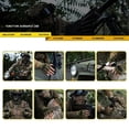 thumbnail image 2 of Lindbes Men Full Finger Tactic Gloves Adjustable Airsoft Gloves for Motorcycles Cycling, 2 of 15