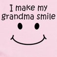 thumbnail image 2 of CafePress - I Make My Grandma Smile Body Suit - Long Sleeve Cotton Baby Bodysuit, 2 of 4
