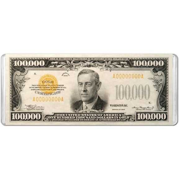 $100,000 Banknote, a 140-piece Puzzle by Pigment & Hue