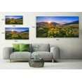 thumbnail image 2 of Columbia River Wildflowers Canvas Wall Art Large Framed Prints Pictures Wall Decor Posters Painting Artwork for Living Room Bedroom Kitchen Bathroom, 2 of 6