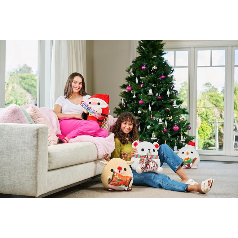 Snackles Christmas Snowman & Chupachups 14 Inch Plush by ZURU