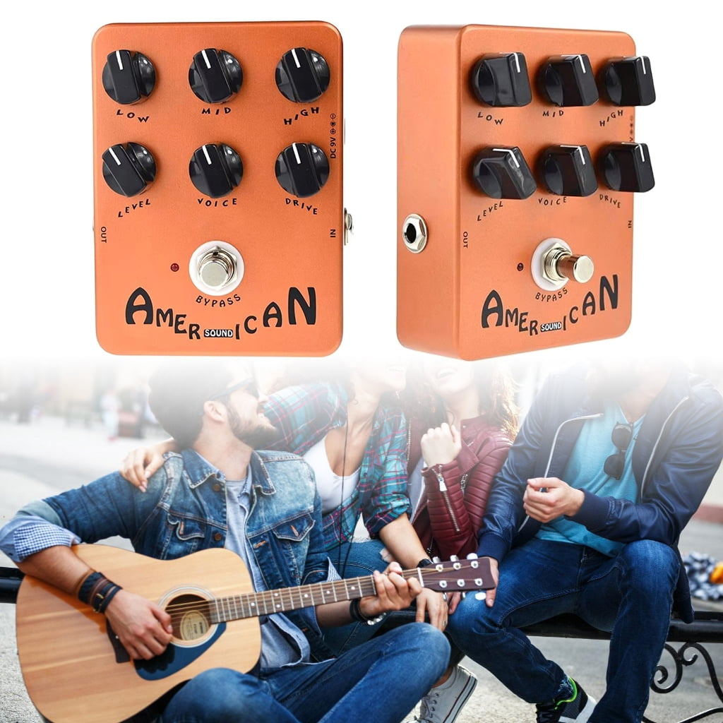 Yokua Guitar Simulates Distortion Sound Box Effect Pedal with Modern Tone Flexibility