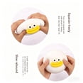thumbnail image 5 of Smush Face Squishy, Smush Squishy, Interchangeable Faces , Slow Rebound Sensory Squeeze Balls for Anxiety Relief, 5 of 6