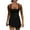 Black, variant on biudgviw Womens Tennis Dress Sporty Build-in Shorts Side Slit Gym Rompers Dresses Athletic Golf Outdoor Sleeveless Dresses Outfits