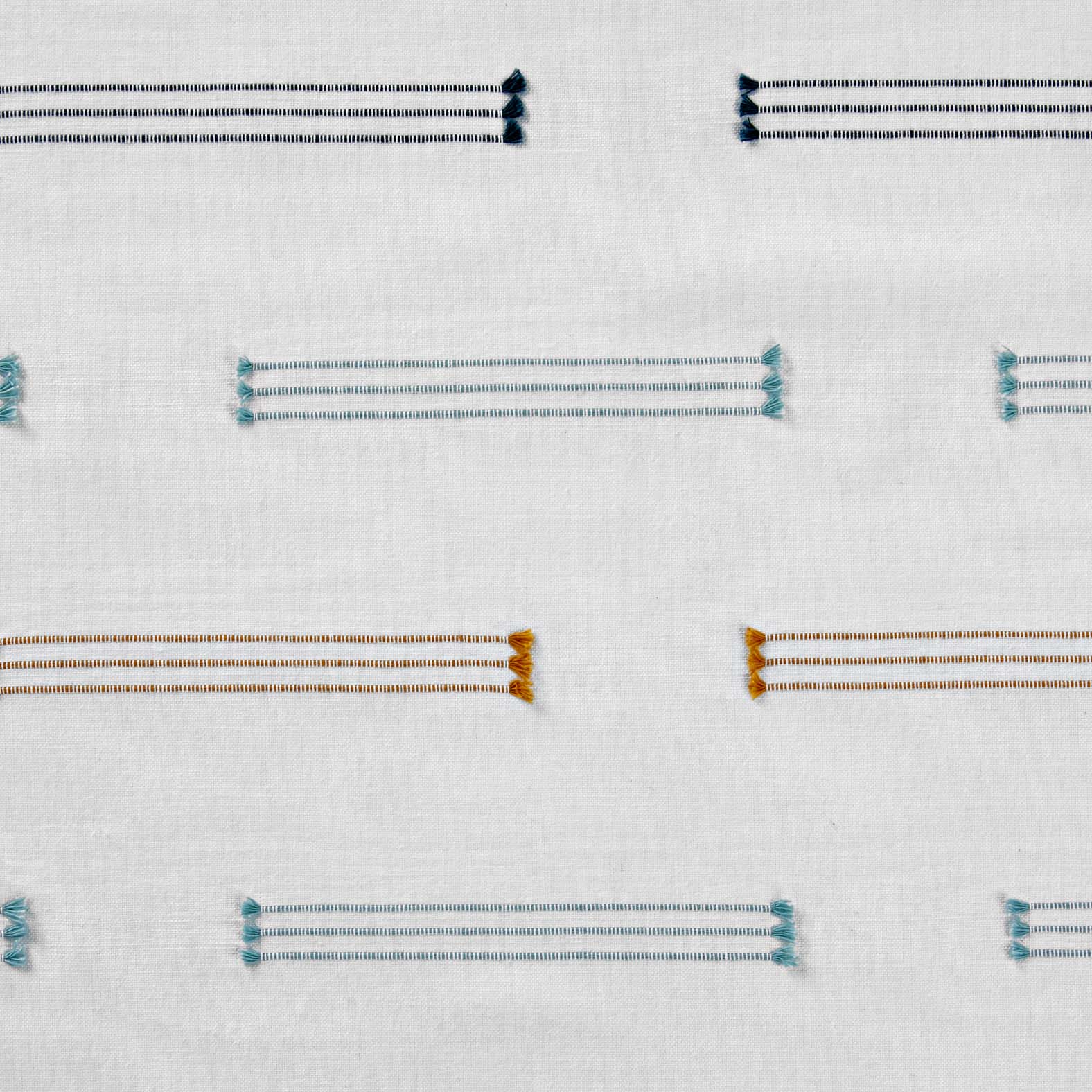 Better Homes & Gardens Payton Multicolor Striped Cotton Shower Curtain, 72" x 72"