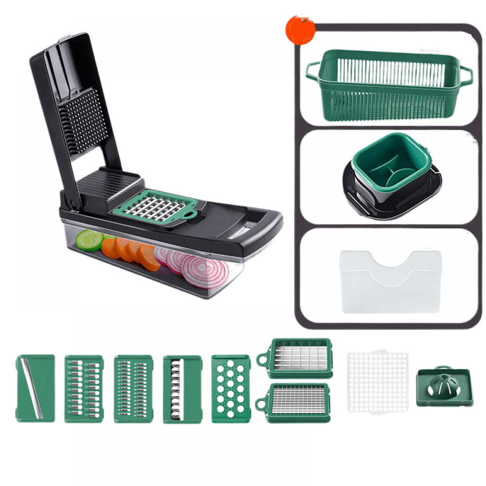 Vegetable Chopper, Potato Chopper, Diced Tomato Food Chopper, and Onion