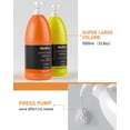 thumbnail image 3 of Set de pintura acrílica Nicpro, 14 colores, 1000 ml, con bomba de color Wheel, 3 of 8