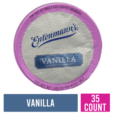 Entenmann's Vanilla Coffee Single Serve K-cups, 35 Count