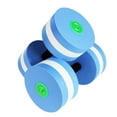 thumbnail image 3 of Happy Date 1 Pack Aquatic Dumbells Water Dumbells Pool Resistance Water Weight Water Aerobics High-Density EVA-Foam Pool Fitness, 3 of 7