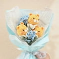 thumbnail image 2 of TLKKUE Crochet Knitting Animal Or Flower Bouquets Kit With Cotton Yarn Thread Instructions DIY Knit Tool Set Accessories, 2 of 7