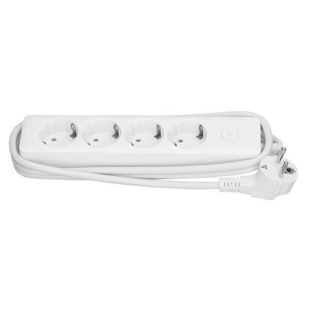 Regleta De Alimentación Para Exteriores, Gestión De Cables Inteligentes Para PC Y PVC, Enchufe Europeo De 250V, Regleta De Enchufes Múltiples Para El Hogar