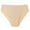 Beige, variant on Bpmpbo Women's Seamless Briefs Solid Color Side Hollow Panties Sexy Non-marking Underwear Briefs Breathable Comfortable Soft Lightweight Underpants