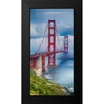 thumbnail image 2 of Crane, Rita 9x14 Black Modern Framed Museum Art Print Titled - Golden Gate Bridge III, 2 of 5