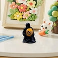 thumbnail image 4 of Summercome Halloween Mini Resin Figures Tiny Resin Animals Little Small Figures to Hide Pumpkin Ghost Skull Miniatures Bulk for Halloween Party Favors Bag Fillers Garden Dollhouse Decor, 4 of 9