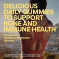 thumbnail image 4 of Nature's Way Alive! Calcium & Vitamin D3 Gummies, Strawberry & Raspberry-Lemonade Flavored, 60 Count, 4 of 6