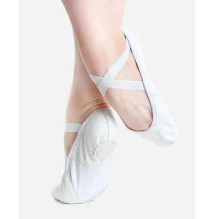 Dance Shoes So Danca Ballet 10 Full Sole Lyrical Leather Leather Pointe Contemp