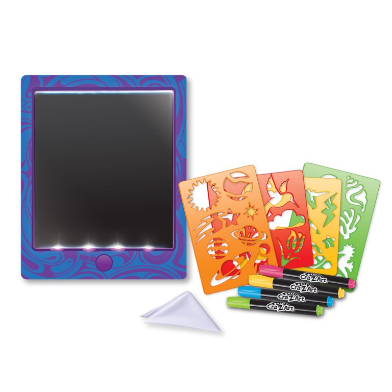 Cra-Z-Art, Super Glow Light Up Design Board, for ages 5 and up