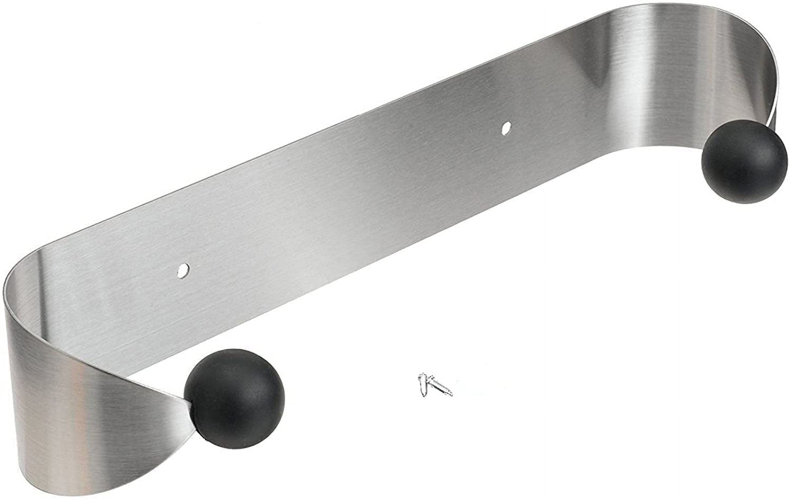 KOJEM Stainless Steel Wall Mount Paper Towel Holder for Kitchen Bathroom Under Cabinet or Counter Walmart
