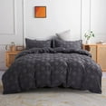 thumbnail image 3 of Nordic Kotak-kotak Selimut Penutup Pasangan Tempat Tidur Set 135 Tempat Tidur Ganda Penutup 150 Twin Queen King Seprai Linen 220X240 Selimut Penutup, 3 of 4