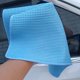 thumbnail image 3 of Toalla de cristal de fibra fina azul, toalla de belleza para coche, toalla absorbente para limpiaparabrisas de coche, 3 of 6