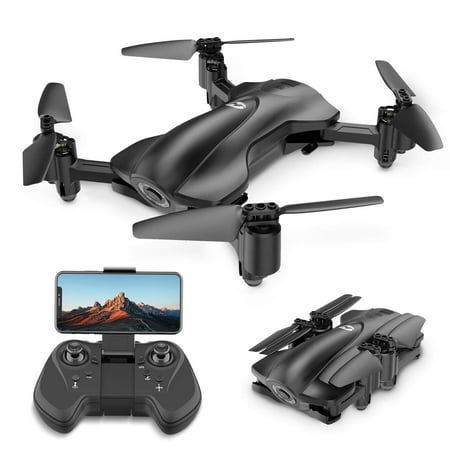 Holy Stone HS165 GPS Drone with 1080P Camera and video for adults Foldable Drone for Beginners, RC Quadcopter with GPS Return Home, Follow Me, Altitude Hold and 5G WiFi Transmission, Color