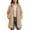 Khaki, variant on QQZ Long Tunic Oversized Hooded Zip Up Cardigan For Women, Long Sleeve Wind Resistant Cardigan Sweaters For Women, Lightweight Fall Outfits For Travel Business Casual Outdoor Daily Wear
