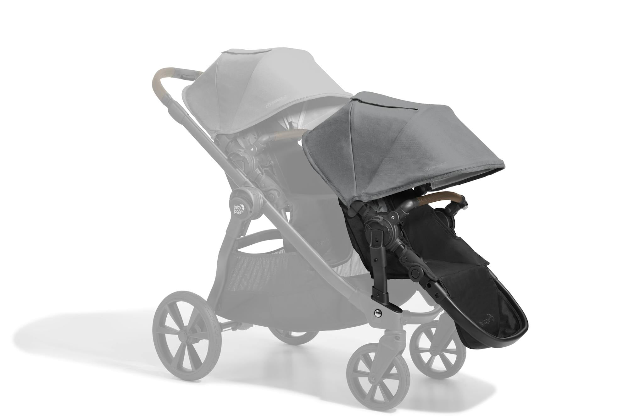 Baby Jogger City Select 2 Second Seat Kit, Harbor Grey