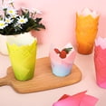 thumbnail image 4 of 200Pcs Bicolor Gradient Tulip Cupcake Liners Greaseproof Muffin Baking Liners Spring Easter Tulip Cupcake Wrappers for Bridal Shower Wedding Birthday Party Decor, 4 of 4