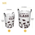 thumbnail image 2 of Laundry Basket, Congratulation New Class Laundry Hamper Waterproof Laundry Bag Clothes Hamper Laundry Bin with Handles for Bedroom, Living Room, Kids Room, 2 of 6